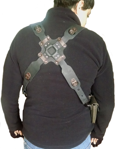 Jo's kick ass leather harness